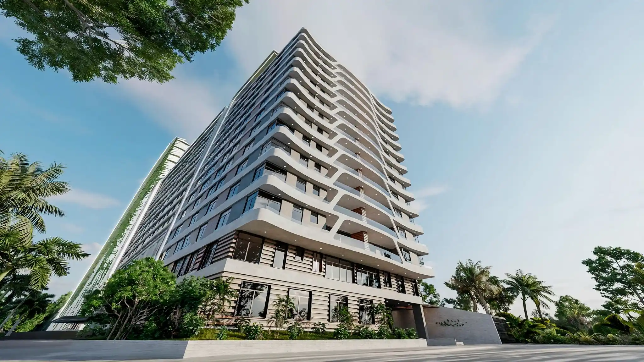 Render Arquitectónico Park View Tower