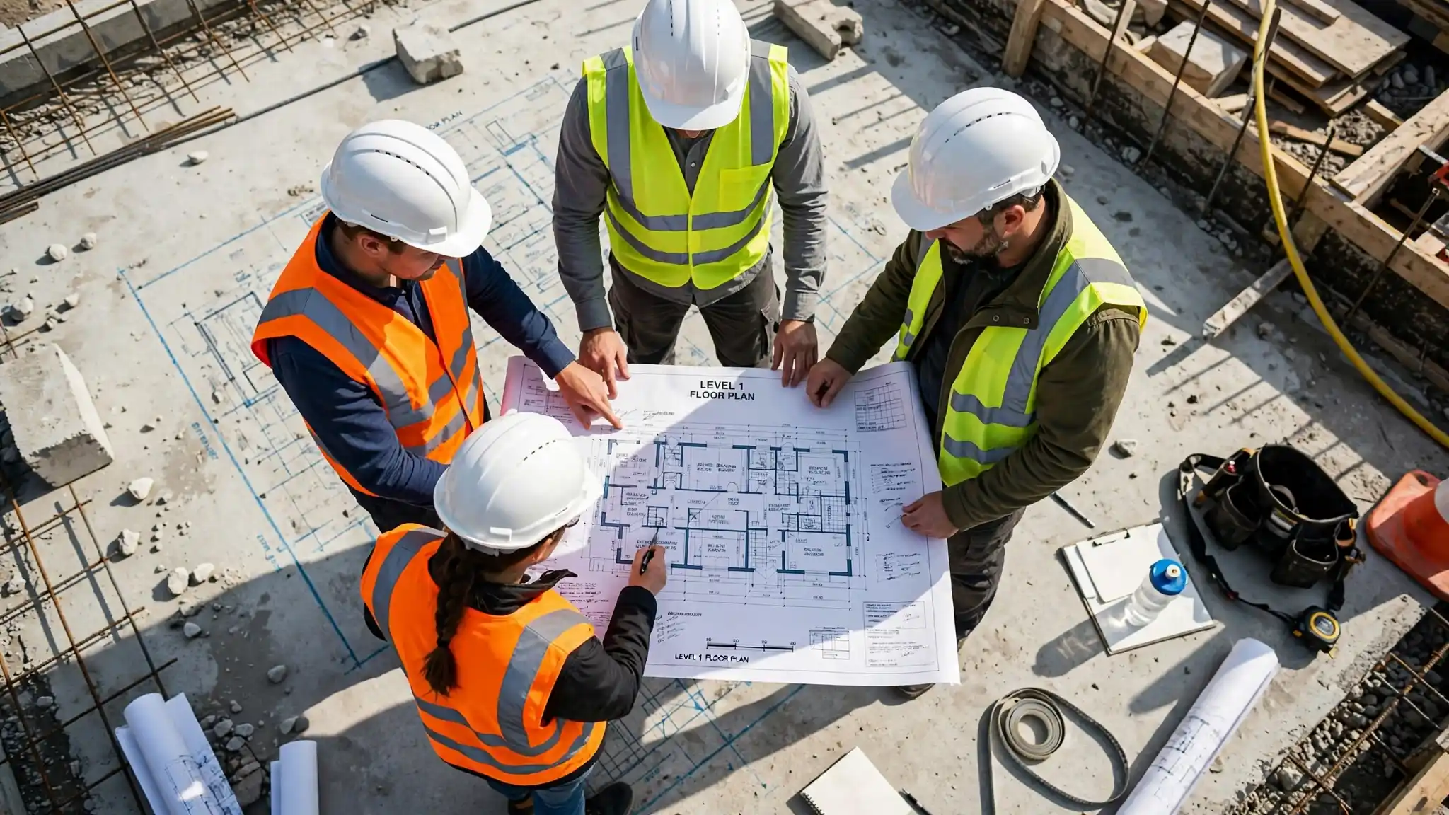 Misión Constructora Cossline - Equipo Técnico y Planificación