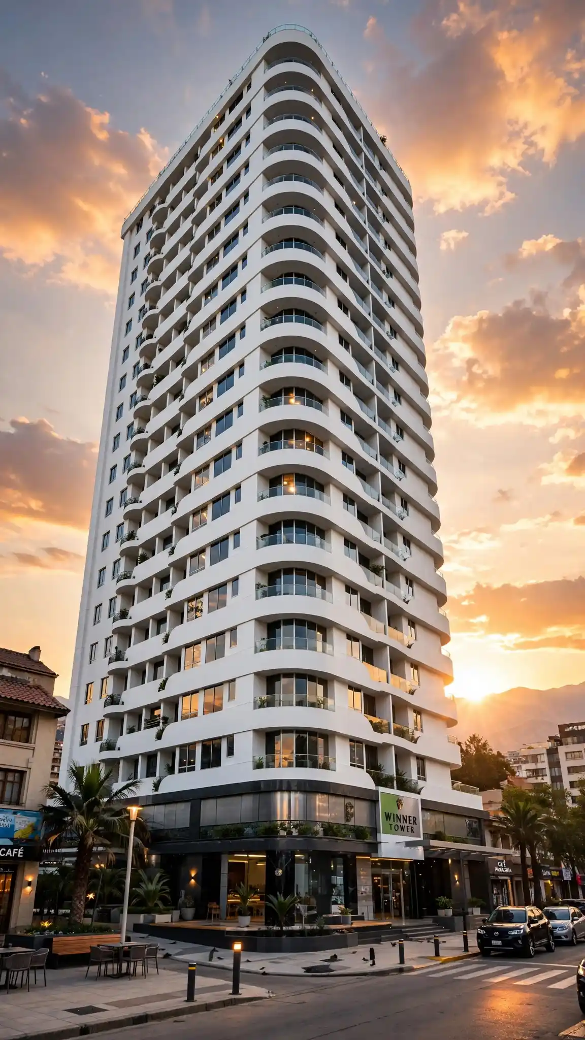 Fachada Monumental y Estructura Winner Tower